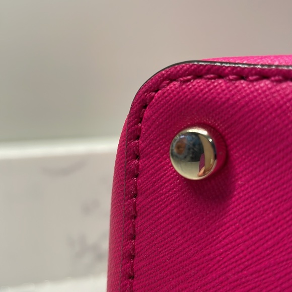 Kate Spade Leather Tote Bag Pink - Picture 14 of 16